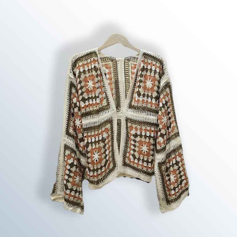 Women's crochet jacket