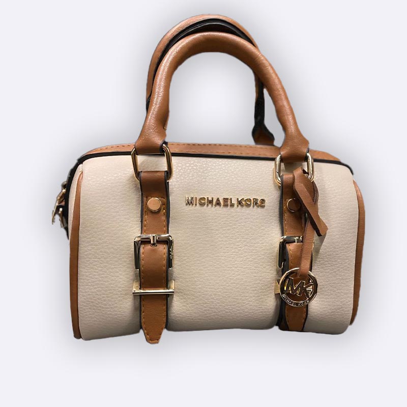 Michael Kors Barrel Satchel Handbag
