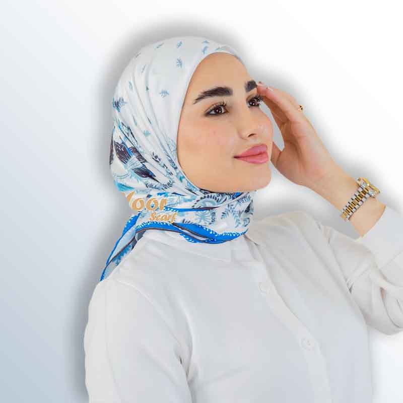  Sharia satin scarf
