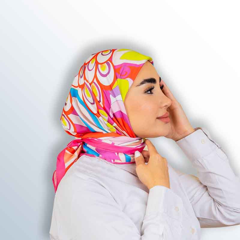  Sharia satin scarf