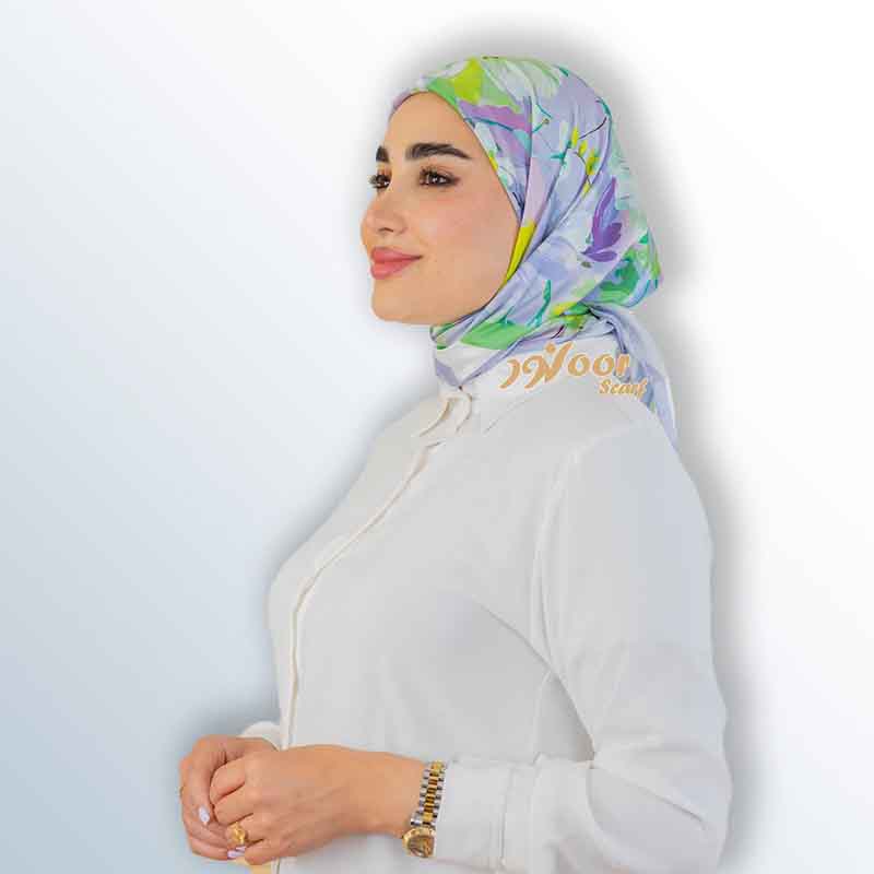  Sharia satin scarf