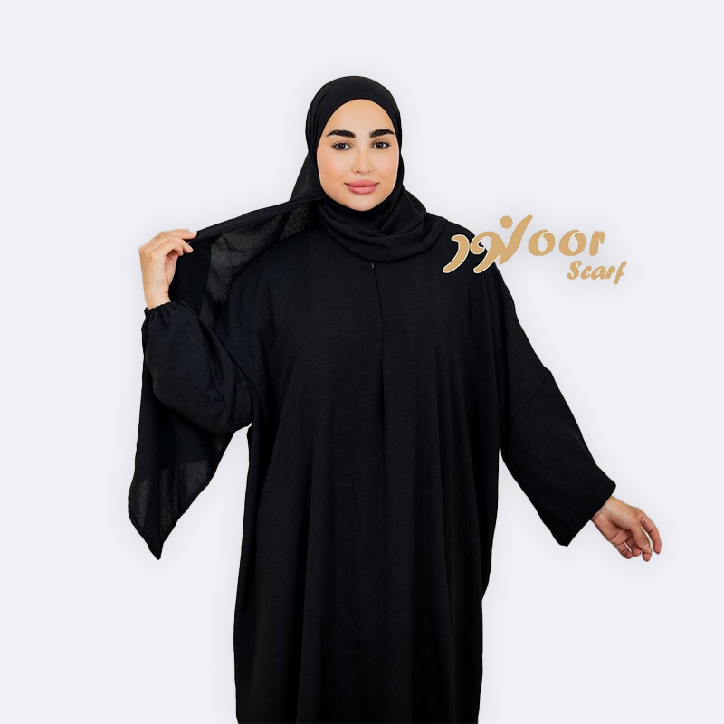 Prayer Abaya with Attached Hijab