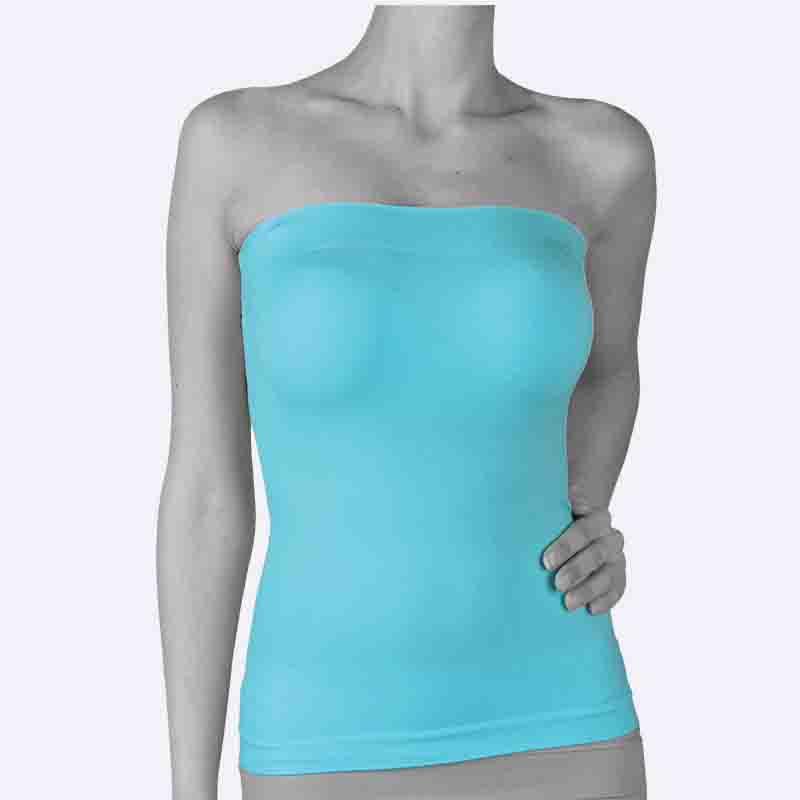 Seamless Tube Top with Bust Support