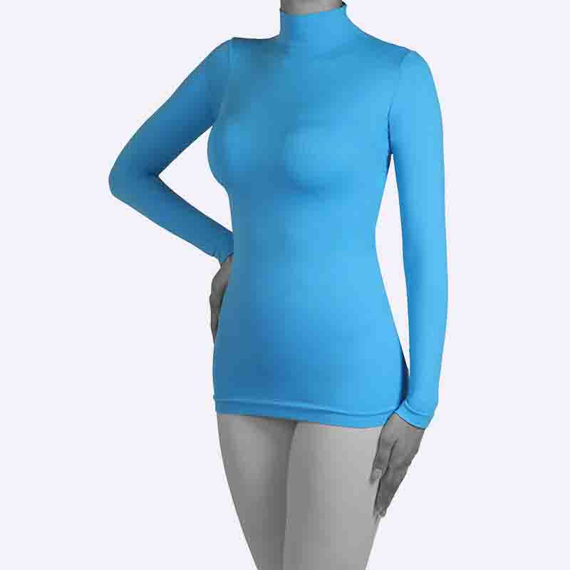 Long Sleeve Mock Neck Top