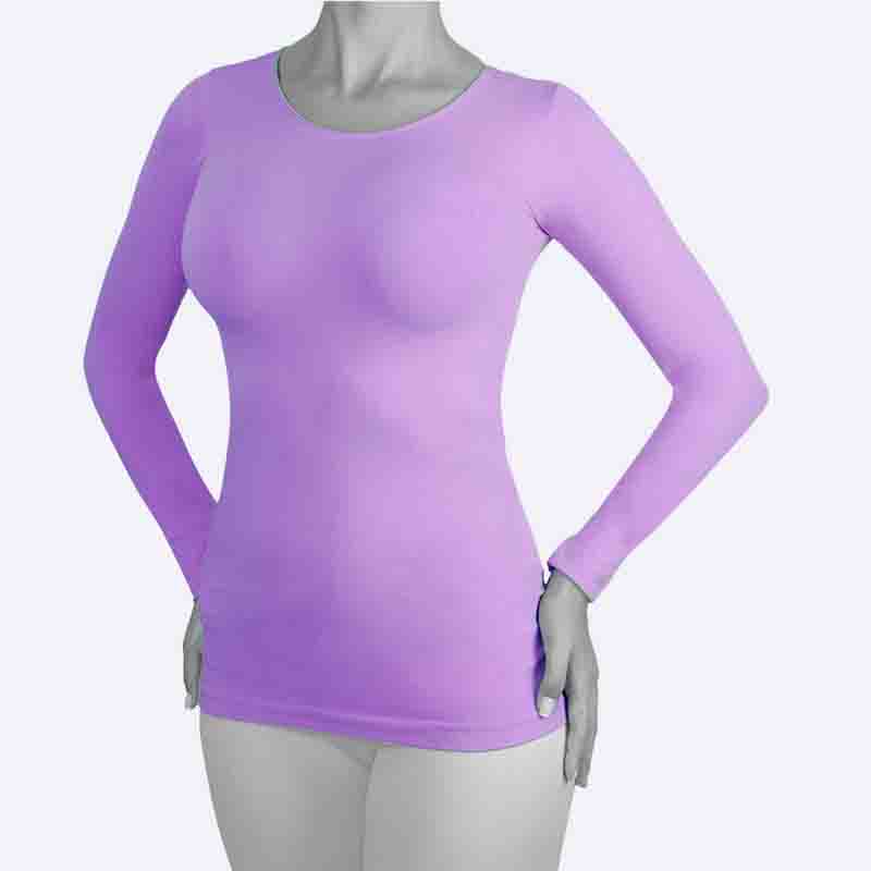 Long Sleeve Scoop Neck Top