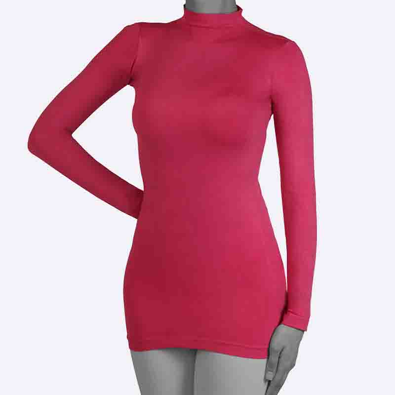 Long Sleeve Mock Neck Top