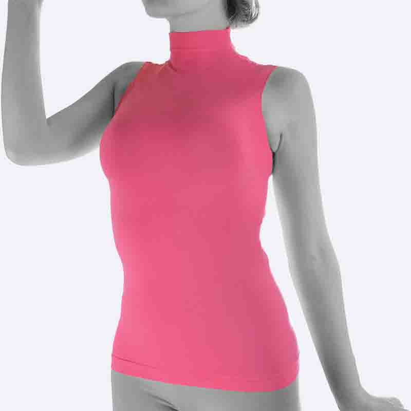 Sleeveless Mock Neck Top