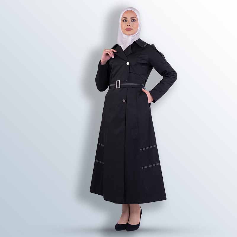 Women Coats with belt