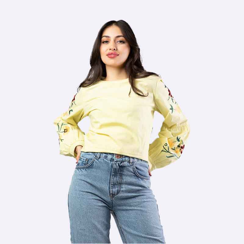 Women's Embroidered Top