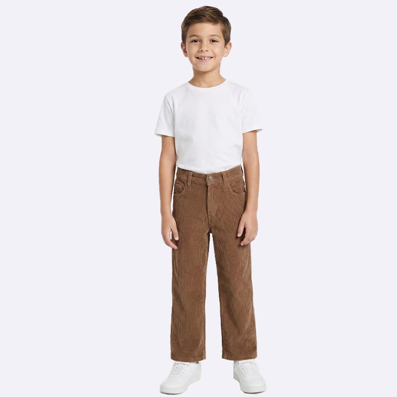 Boys' Corduroy Straight-Leg Pants