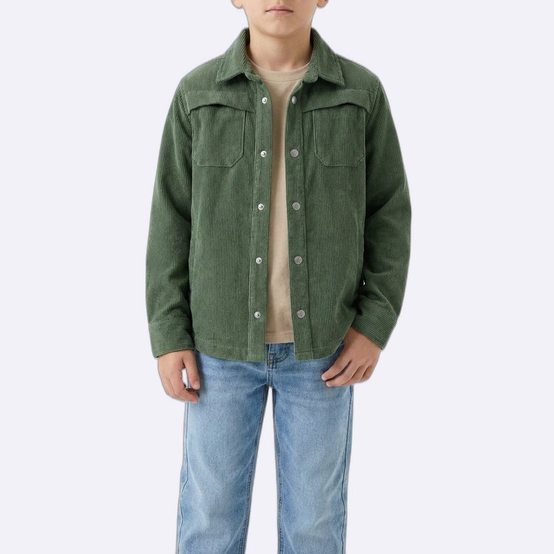 Kids Corduroy Shirt Jacket