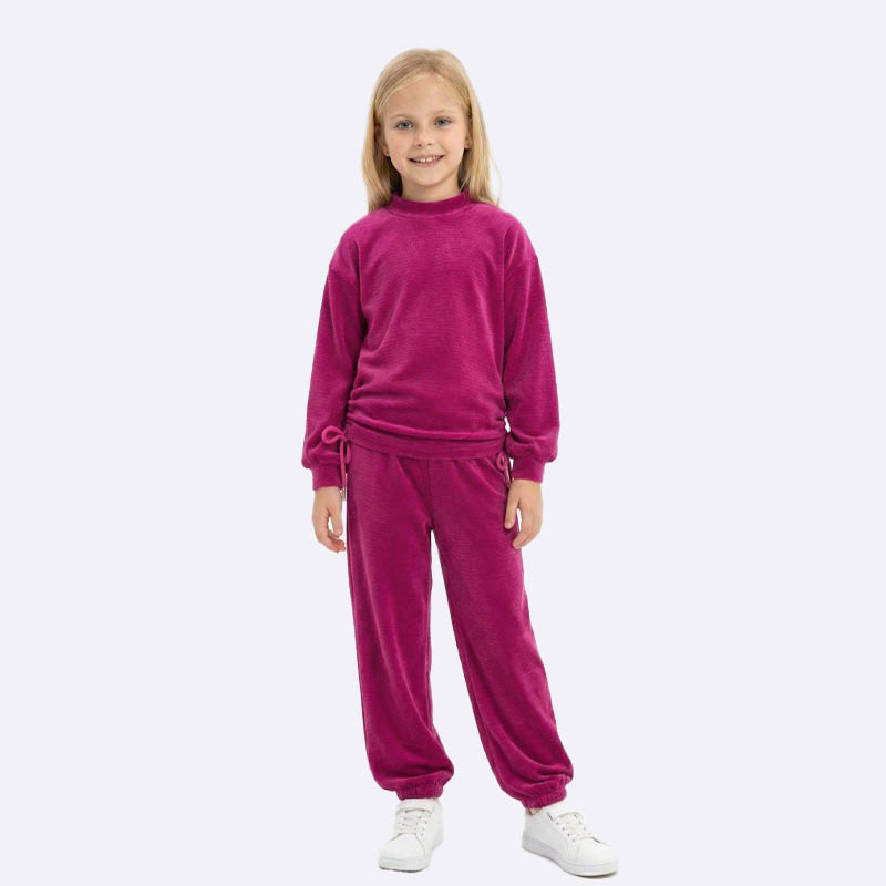 Girls Velour Top