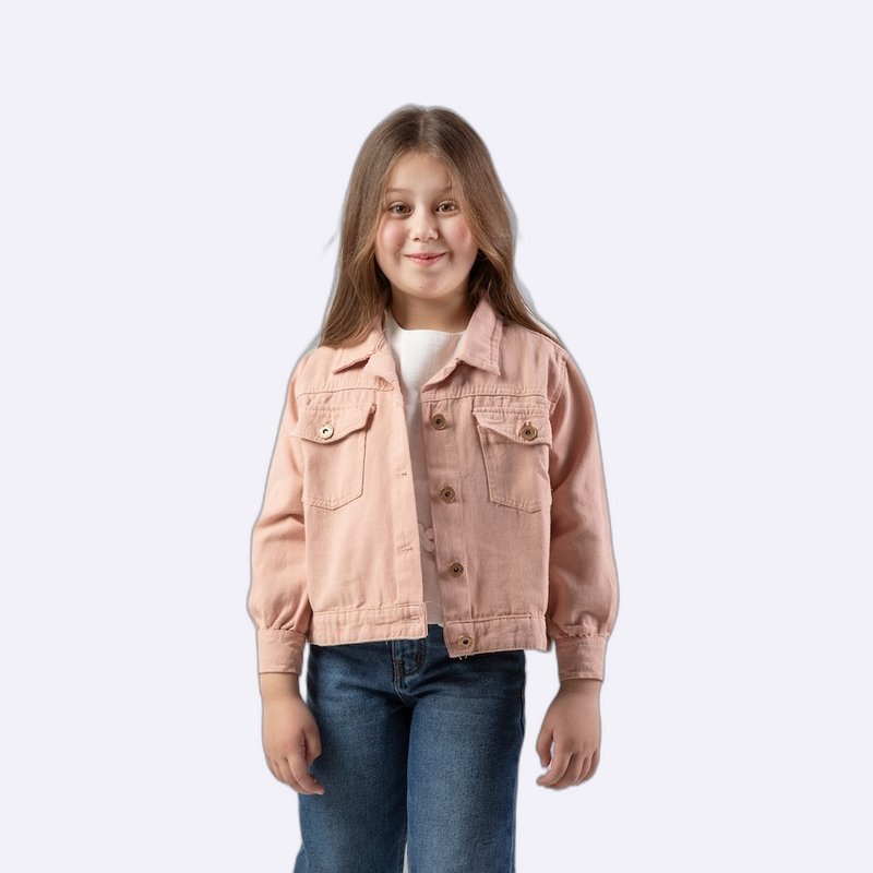 Girls' Rose Denim Jacket