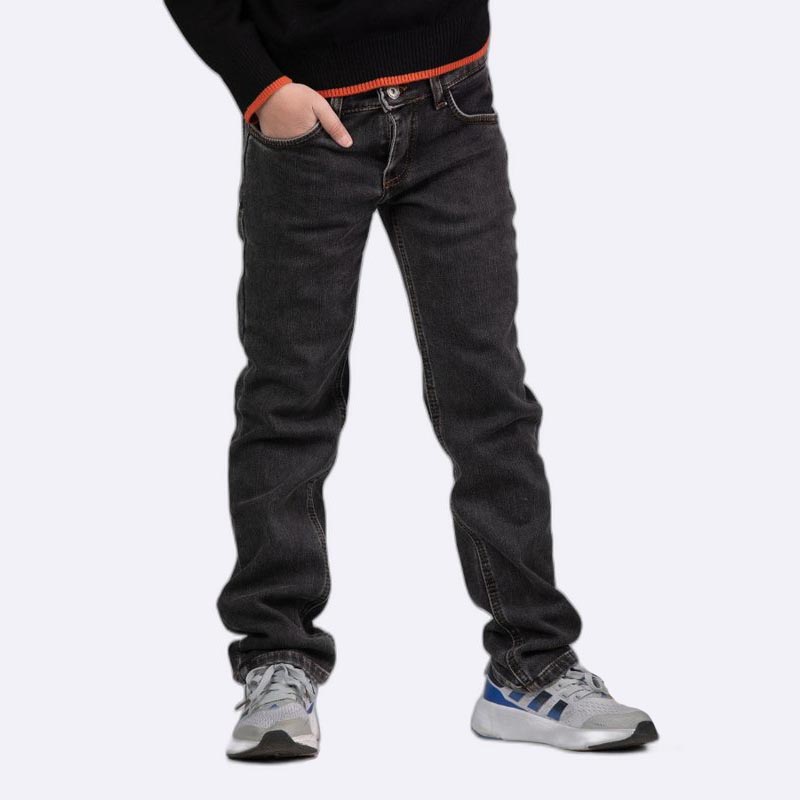 Boy's Classic Dark Wash Denim Jeans