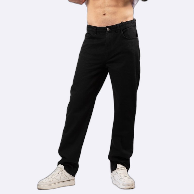 Essential Straight-Cut Denim Jeans