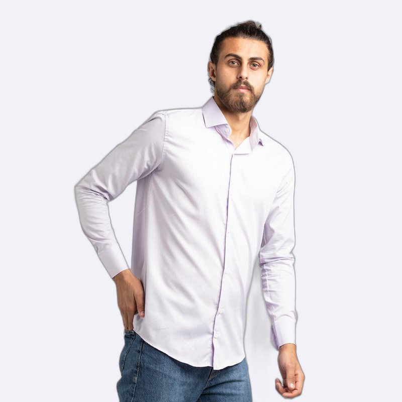Men's Classic Slim-Fit Black Shirt