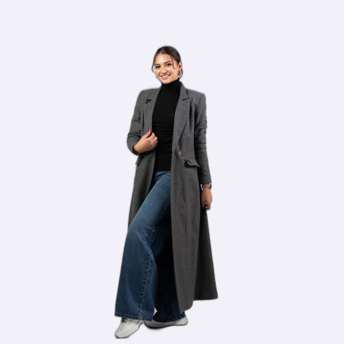 Women Classic Long Coat