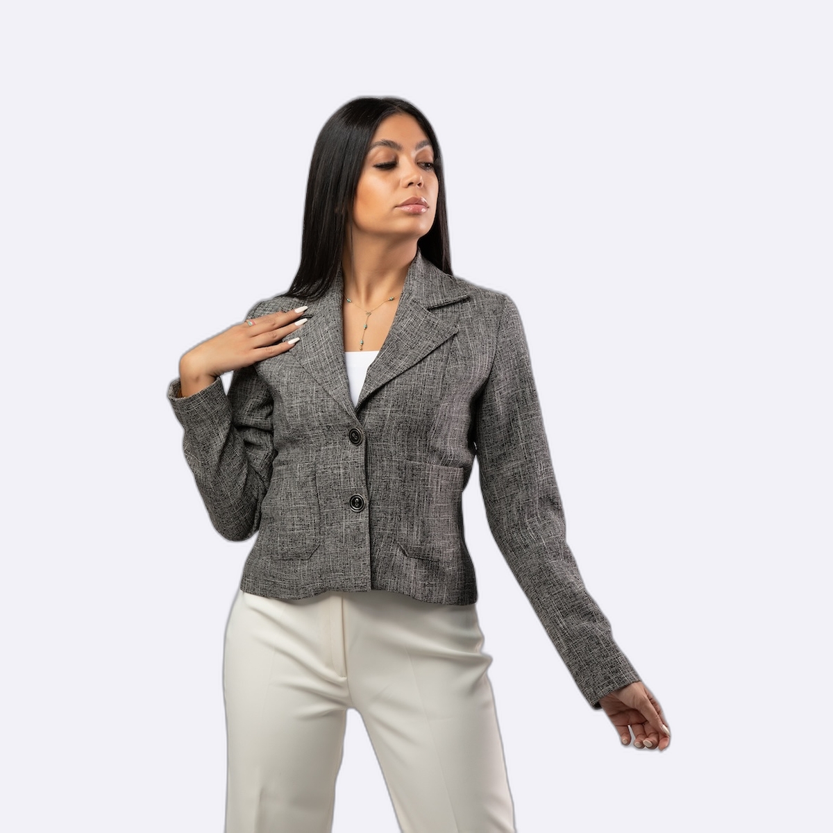 Classic Double-Breasted Blazer