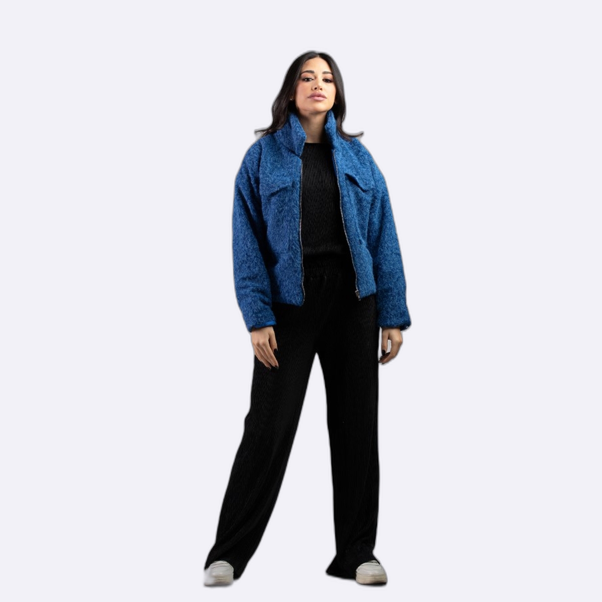 Textured Teddy Jacket