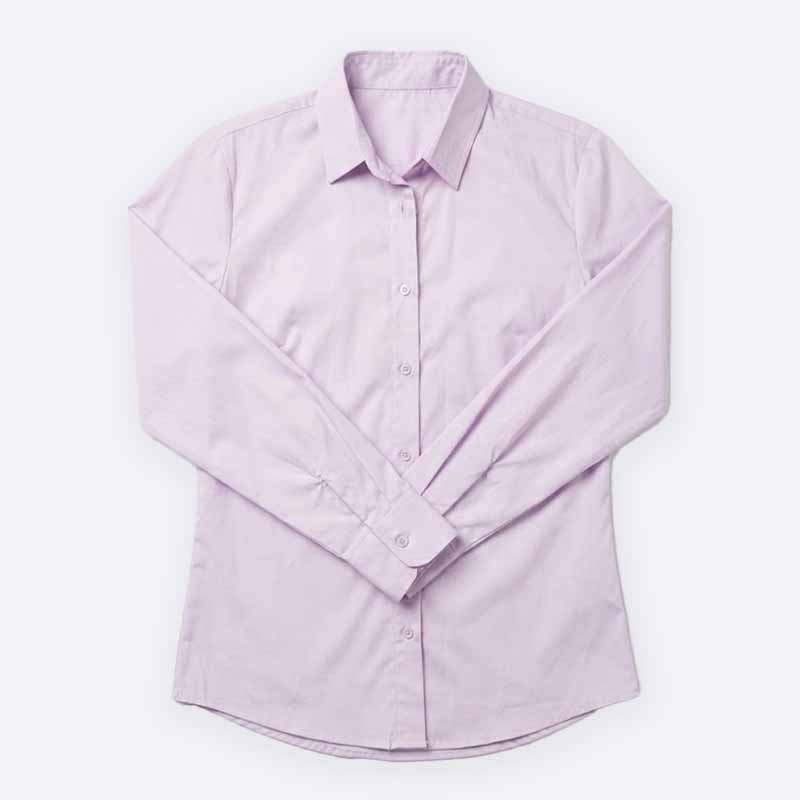 Classic Long Sleeve Fitted Button Up Shirt