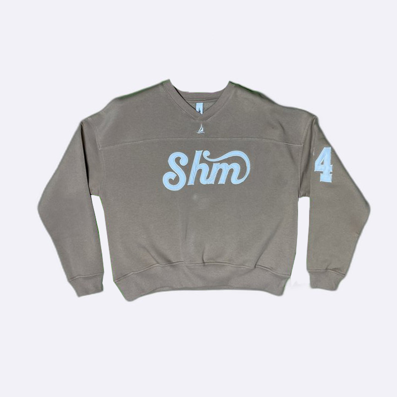 Varsity Vibes Cropped Sweatshirt