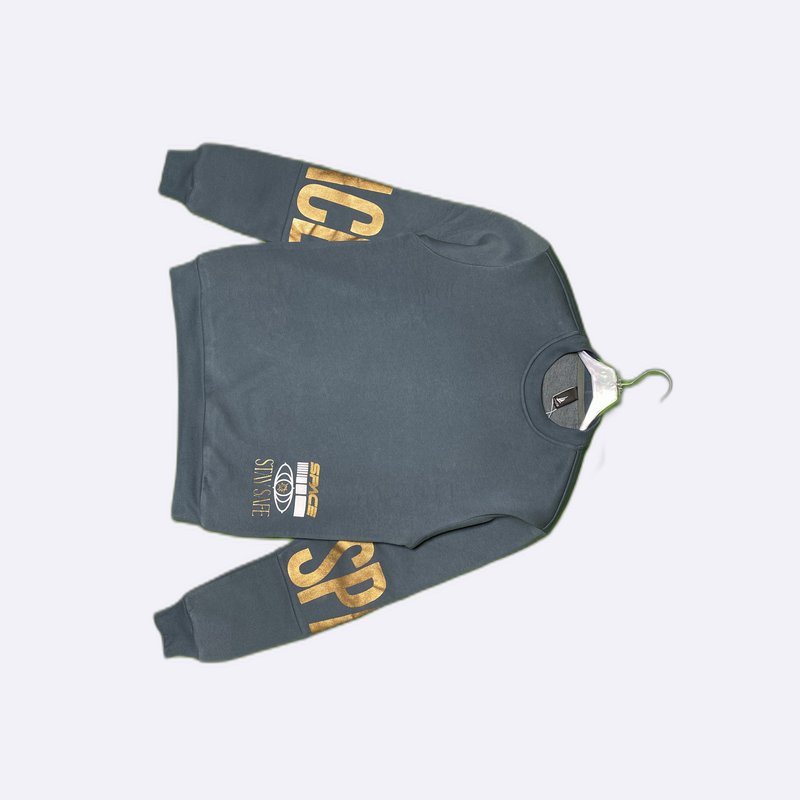 Men’s Printed Crew Neck Sweatshirt