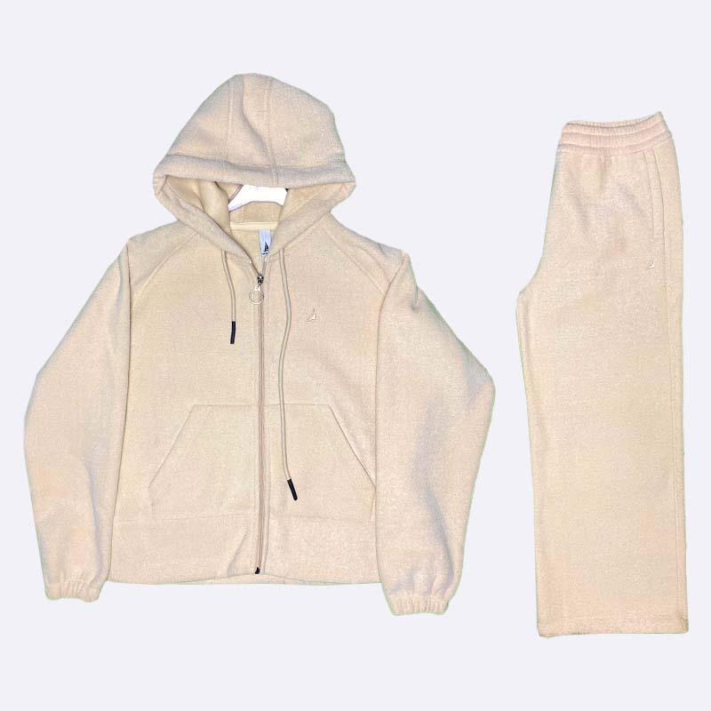 Fleece Hoodie & Pants Lounge Set