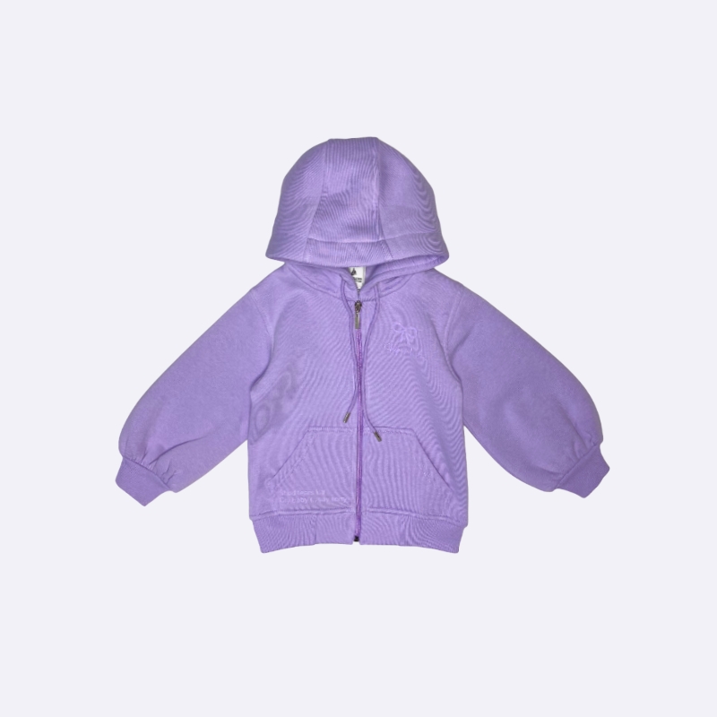 Hello Kitty Embroidered Zip-Up Hoodie