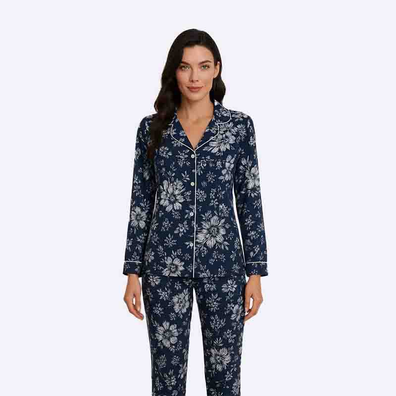 Floral Print Pyjama Set