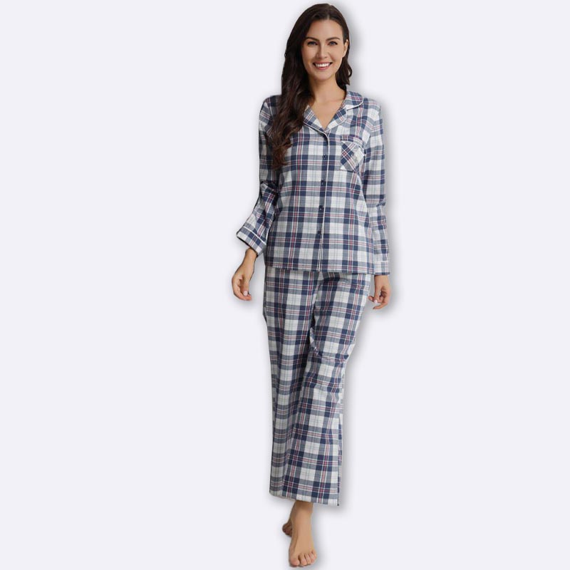 Plaid Comfort Pajama Set