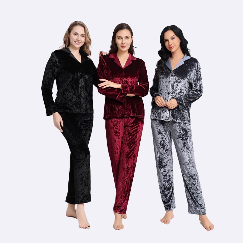 Velvet Dreams Women's Pajama Set