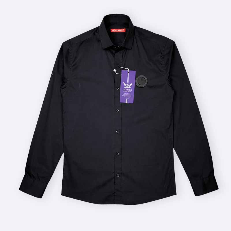 Back Print Formal Shirt