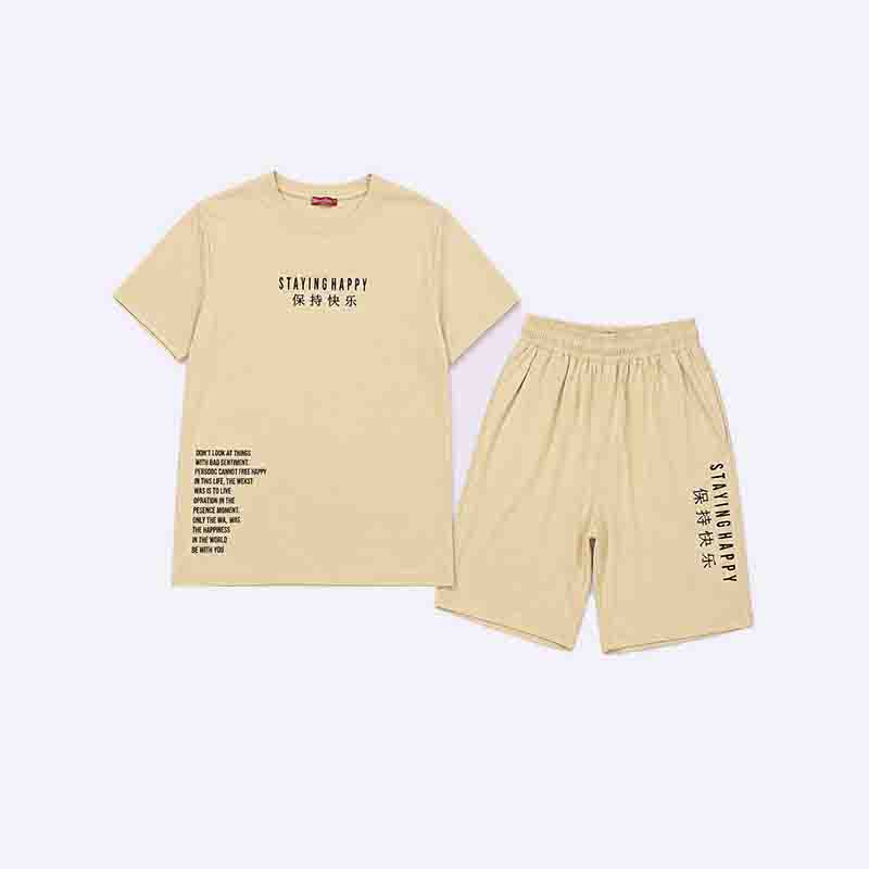 Men’s Casual 2-Piece Summer Shorts Set