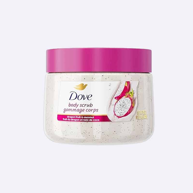 Dove Body Scrub Dragon Fruit & Coconut