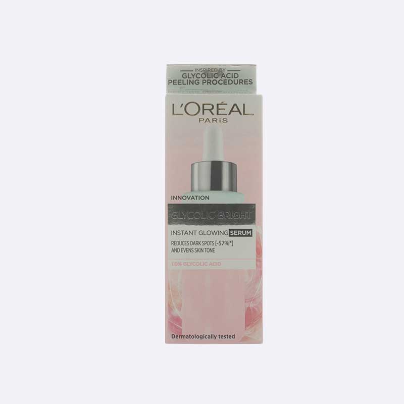 L'Oréal Paris Glycolic-Bright Instant Glowing Serum (1.0% Glycolic Acid)