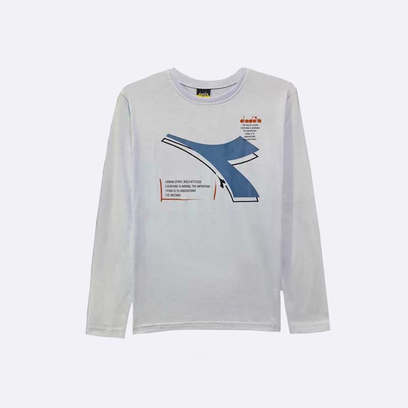 Diadora Boys Urban Spirit Long Sleeve T-Shirt