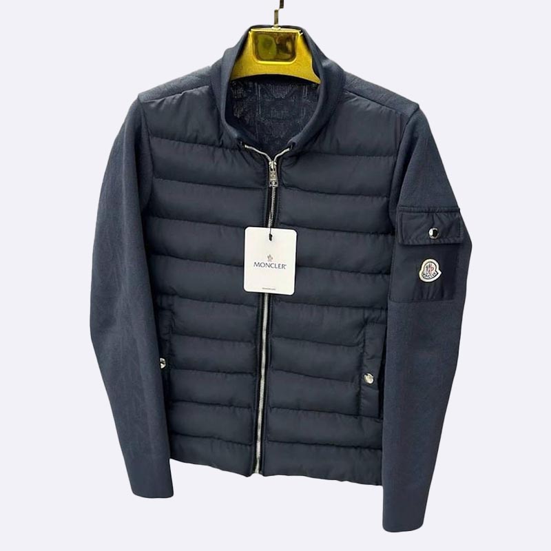 Quilted Sleeve Pocket Jacket
