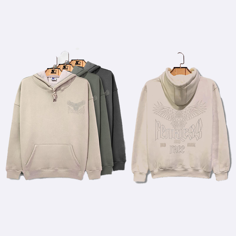 Men's Graphic Print Pullover Hoodie