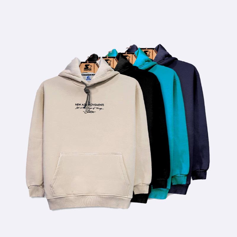 Boy's Pullover Hoodie with Graphic Print