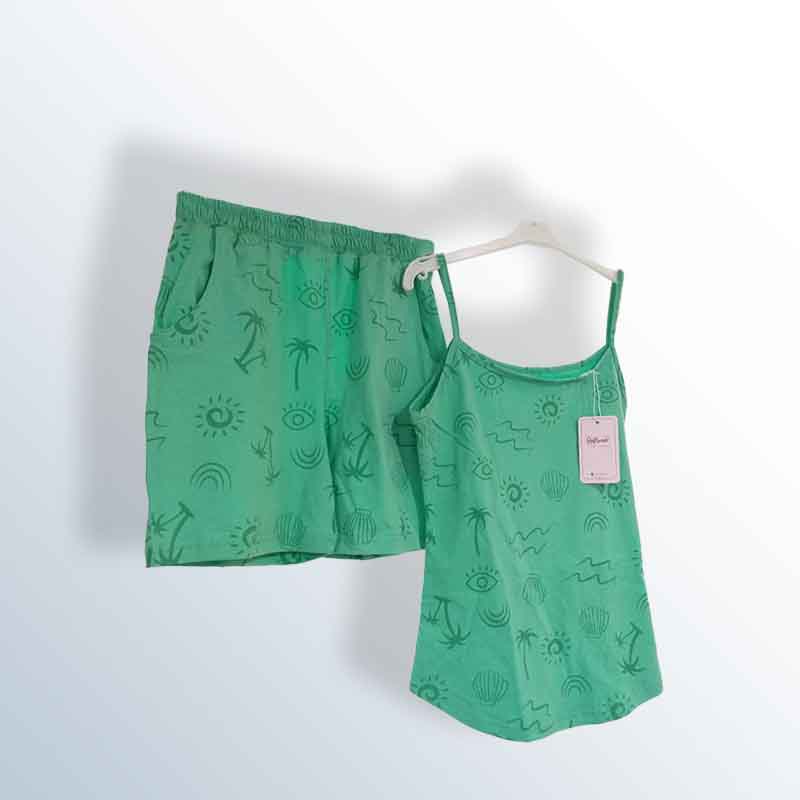 Women's cotton pentacle pajamas