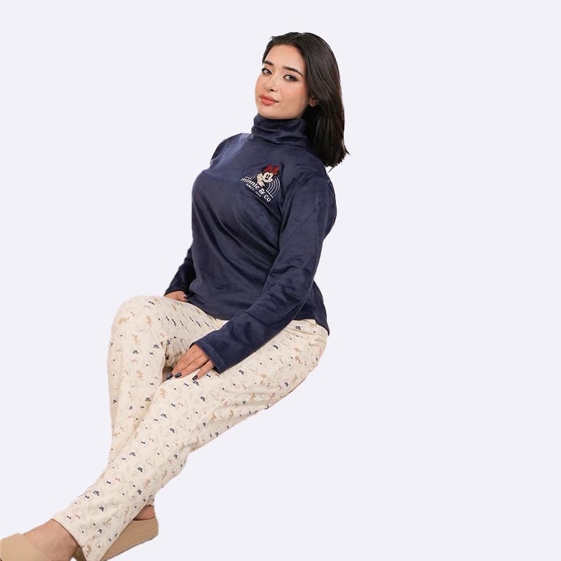 Two-Sided Velvet Pajama Set