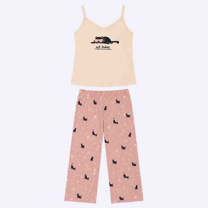Cute Cat Pajama Set