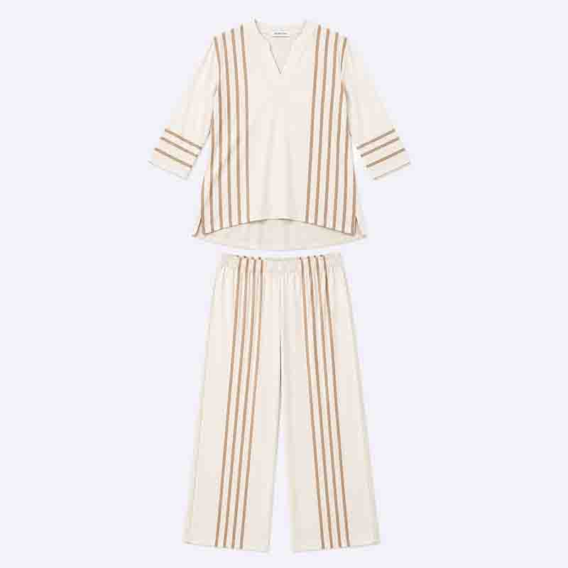 Striped Two Piece Set