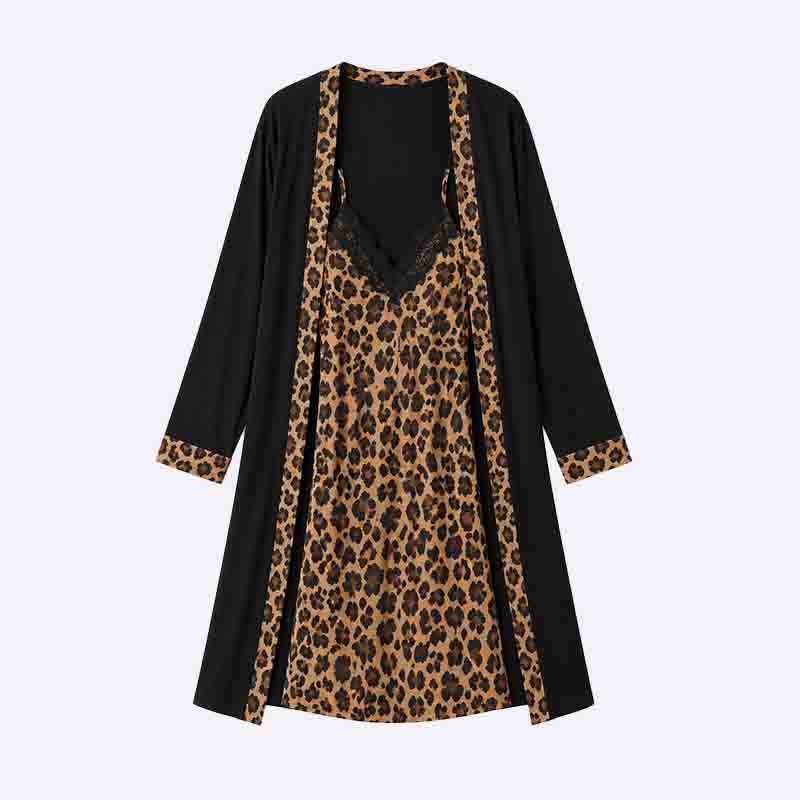Viscose Robe Set with Camisole