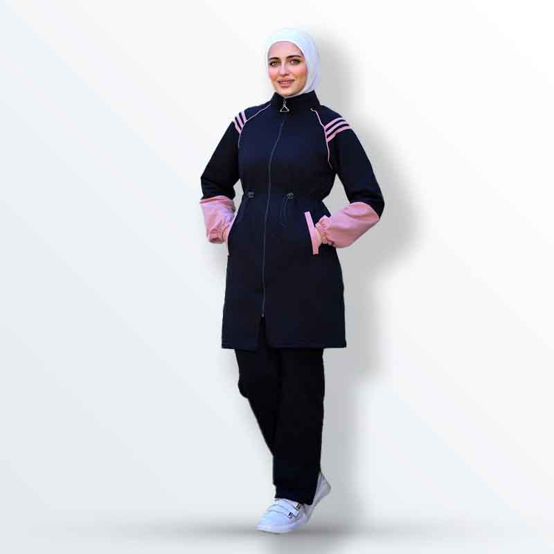 Casual Athletic Jacket and Pants Set