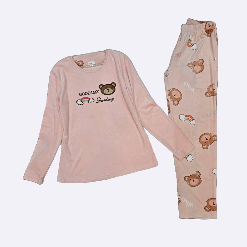 Cozy Bear Dreams Women's Pajama Set