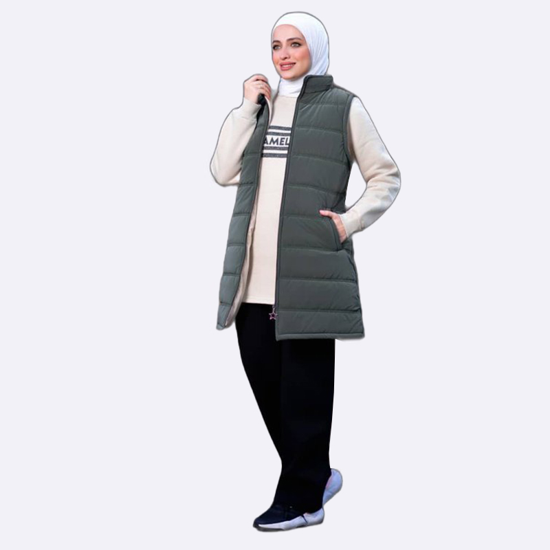 Modest Layered Vest Set