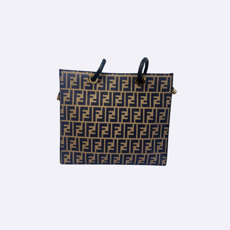 Fendi Roma Logo Pattern Tote Bag
