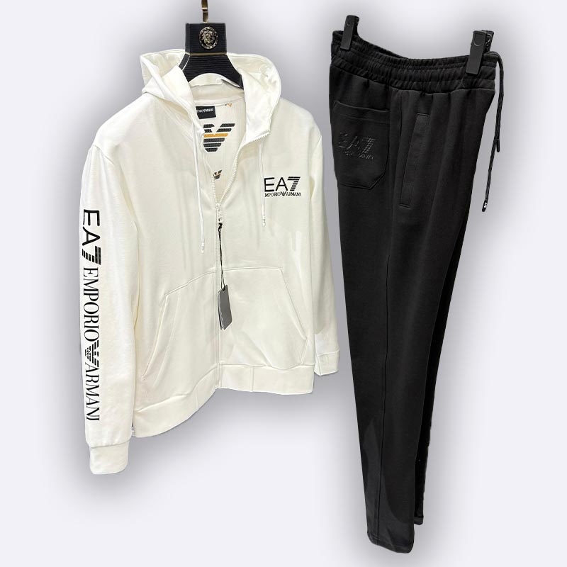 EA7 Emporio Armani Logo Zip-Up Tracksuit