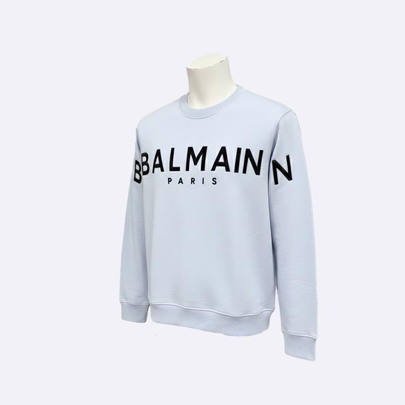 Balmain Paris Logo Crewneck Sweatshirt